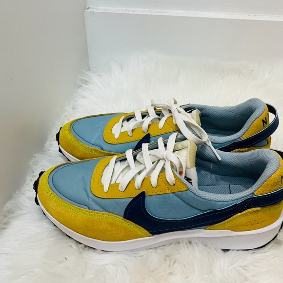 Nike Waffle Debut Low Boarder Blue Sanded Gold DH9522-400 Mens size 9 - Picture 6 of 10